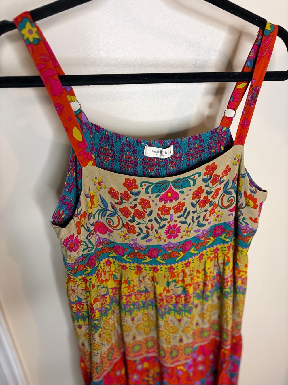 NATURAL LIFE Patricia Floral Tiered Maxi Dress # 1273 - Picture 12 of 13